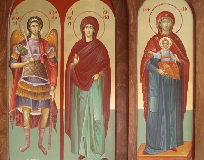 Τέμπλο Ιδιωτικού Ναού στο Βαρύπετρο Χανίων <οικονομική σειρά> ΚΩΔ. 335 (Τιμή ανά m²)
